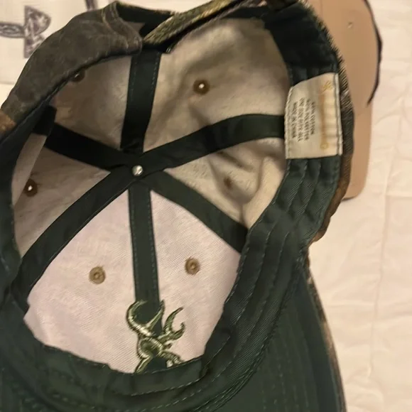 2 under armor caps. 2  browning caps - Picture 5 of 10